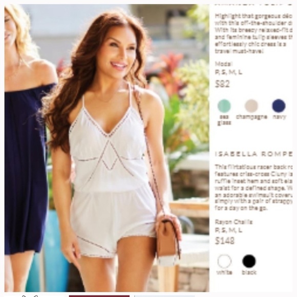 Le Marche by Naked Princess Black Isabella Romper Size Small - Picture 2 of 12